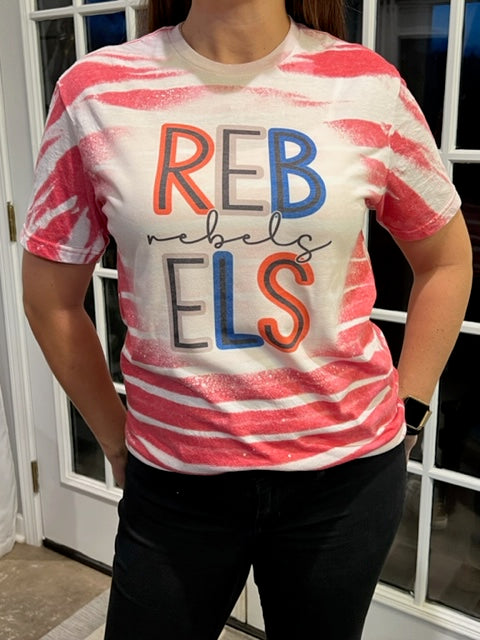 Rebels - red bleached